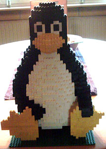 Lego Linux Pinguin
